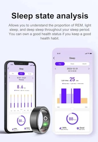 Smart Ring - IP68 Magnetic Charging 6 days