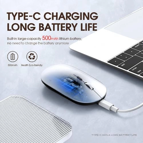 Dual Mode Wireless Bluetooth Mouse - Bluetooth 2.4G