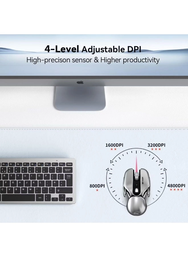 G266 Beetles Metal Mouse - Wireless