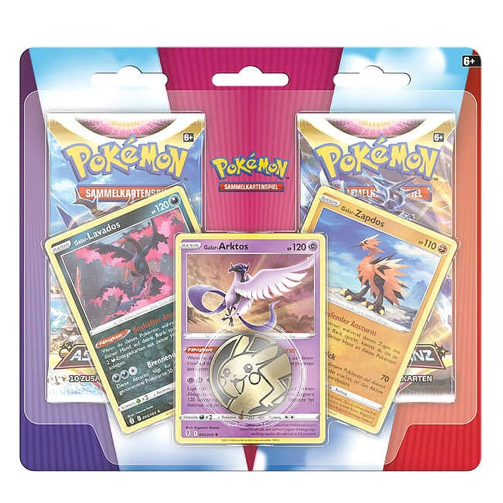 Pokémon Legendary Trio - German 2pcs