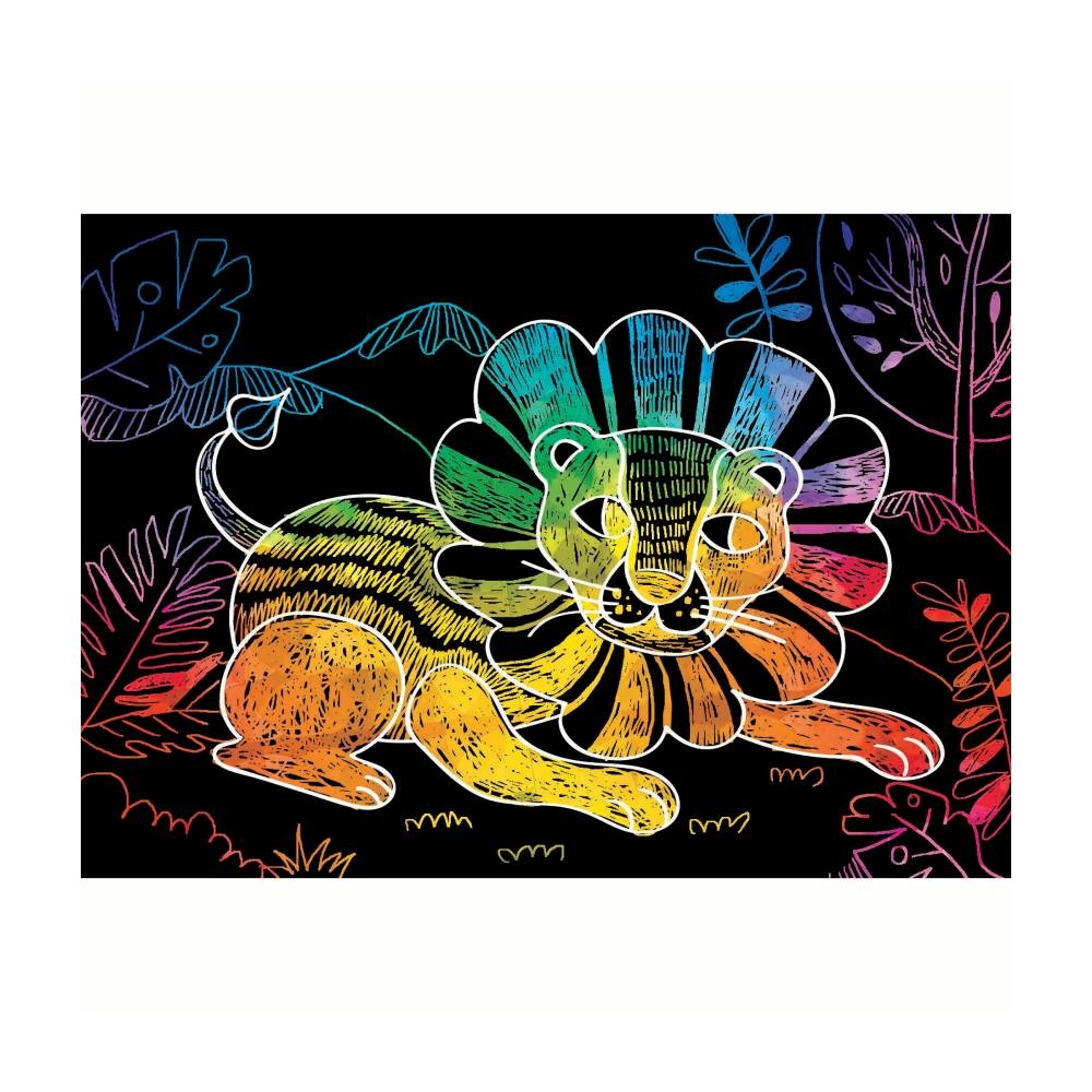 Mini Scratch Book - Animals - Suitable for 3 years & above