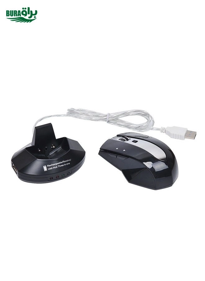 MZ-011 Rechargeable Optical Mouse - Wireless