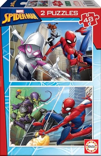 Play and Dream Spider-Man 2-in-1 Puzzle (18099) - 48 pcs
