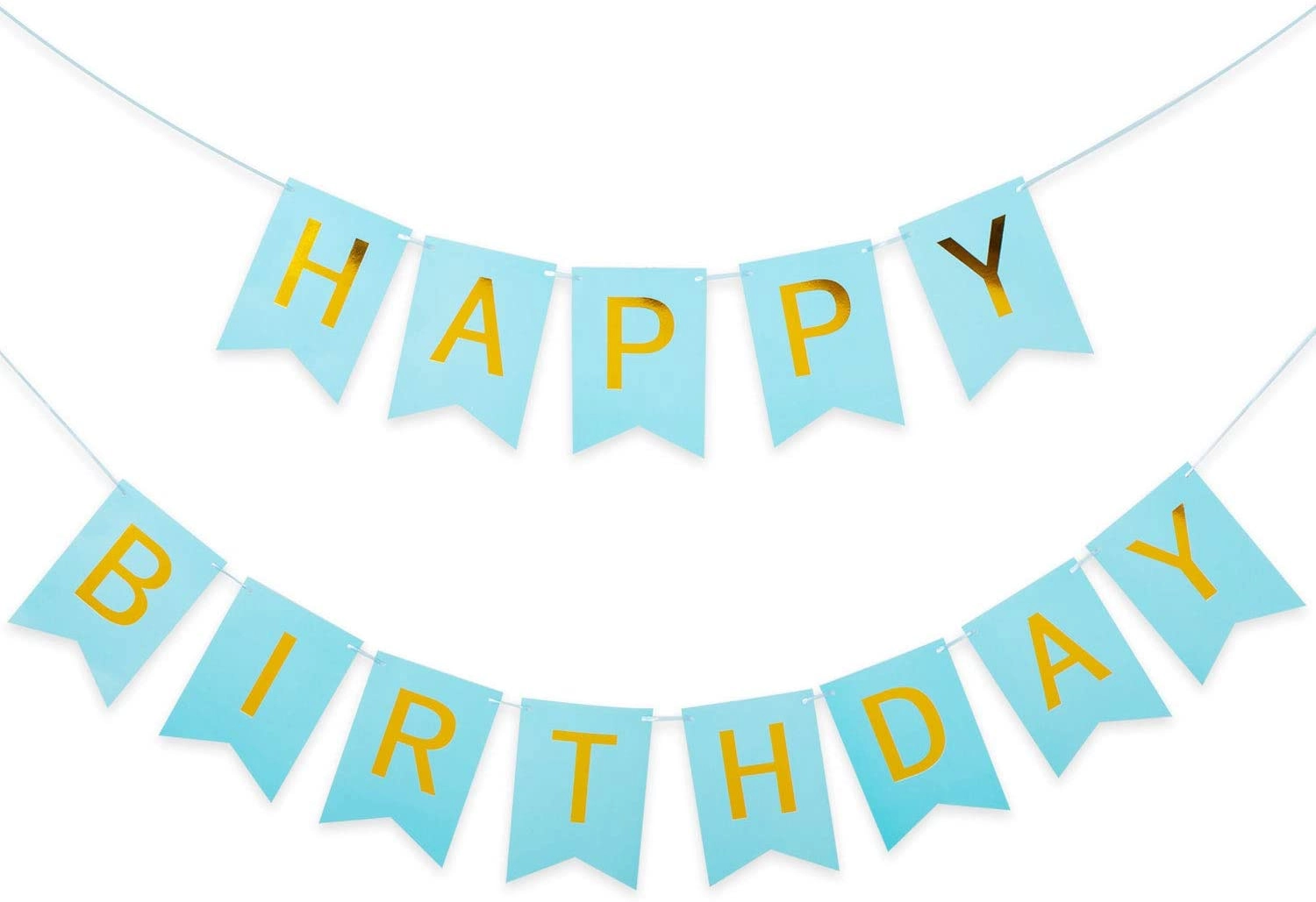 Party Time Trading LLC Happy Birthday Banners - Birthday