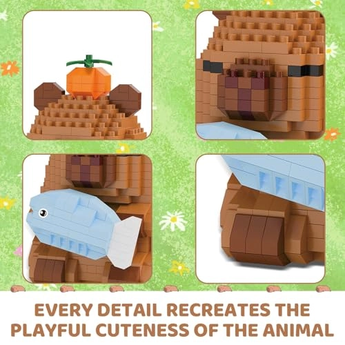 Capybara Building Block Set - Capybara 640 pcs