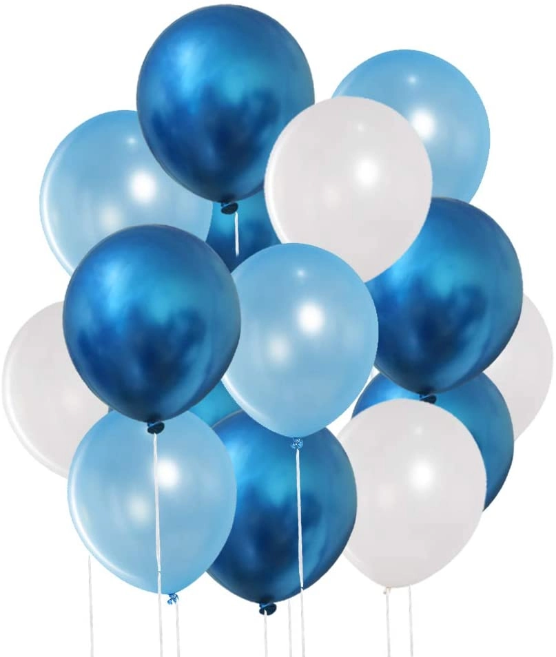 Party Time Trading LLC Latex Balloons Set - 30Pcs Birthday Wedding Party