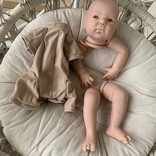 Dimitri Reborn Doll Kit - 18 Inch Soft Real Touch Vinyl Peach Colour Unfinished