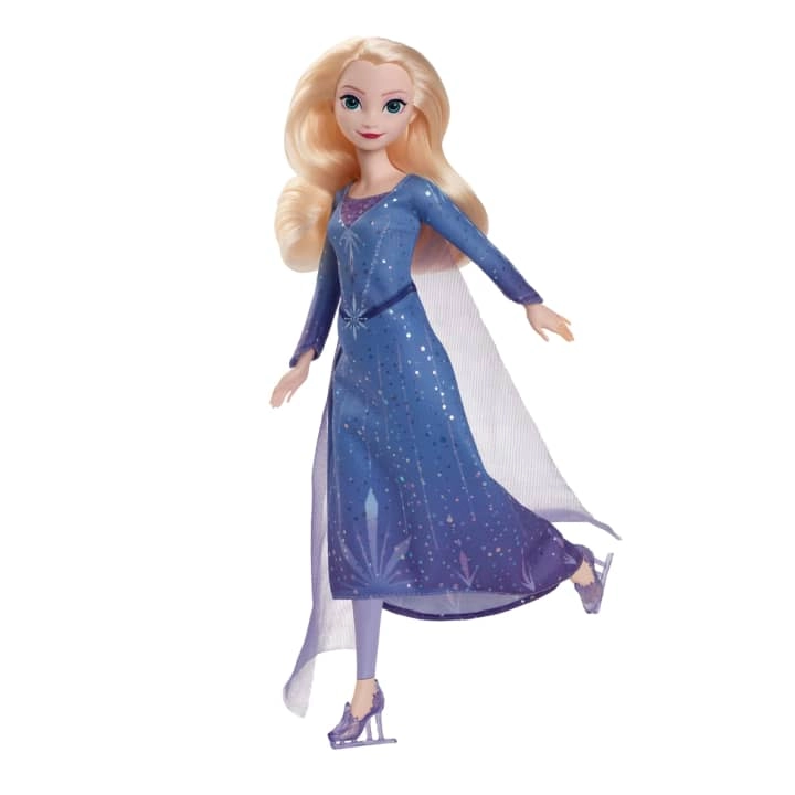 Elsa Fashion Doll - Ice Skating bendable knees Ages 3+