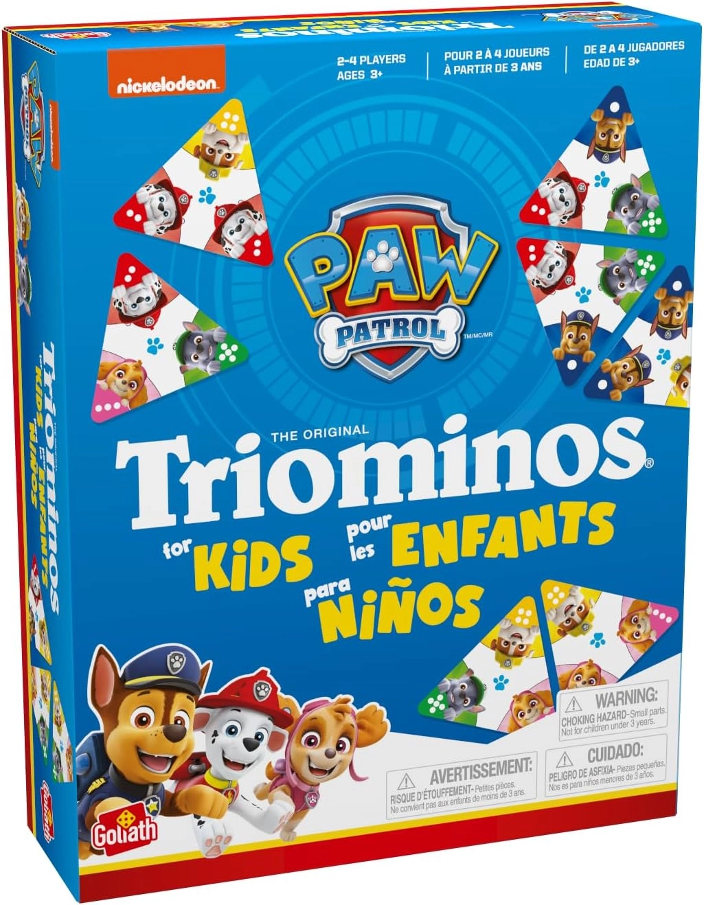 Paw Patrol Triominos - 2-in-1 Matching Game
