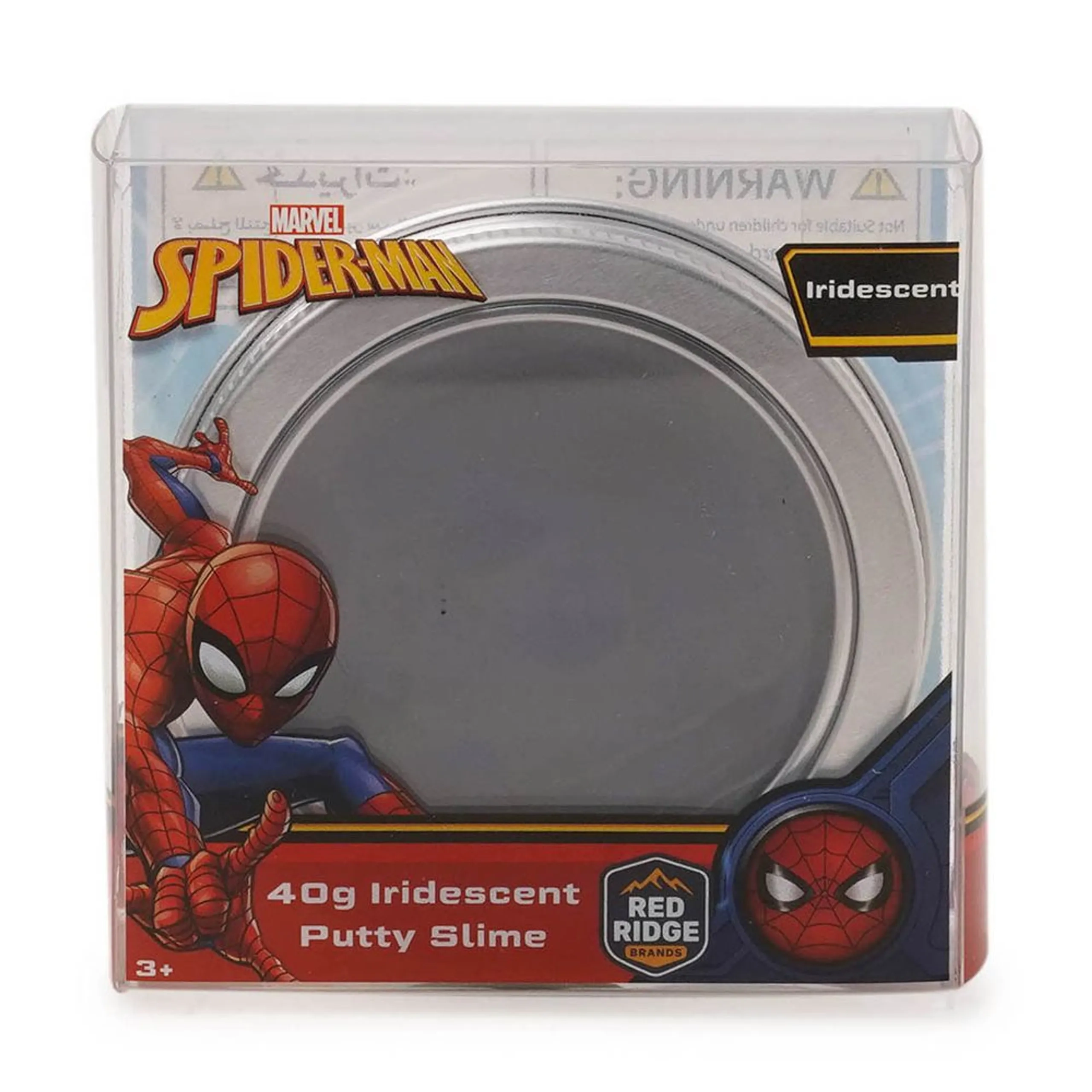 SLIME SQUAD Spider Man Iridescent Putty Slime - 3+ years