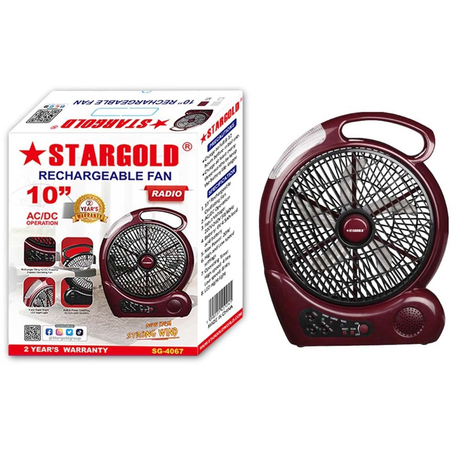 SG-4067-MR - Table Top 10 inch