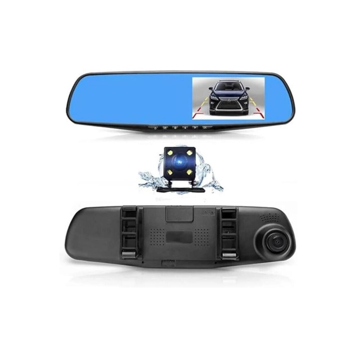 Mirror Dash Cam - 1080P