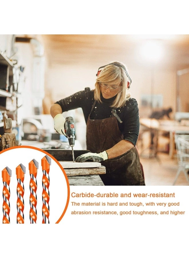 Carbide Drill Bit Set - 10pcs 6mm