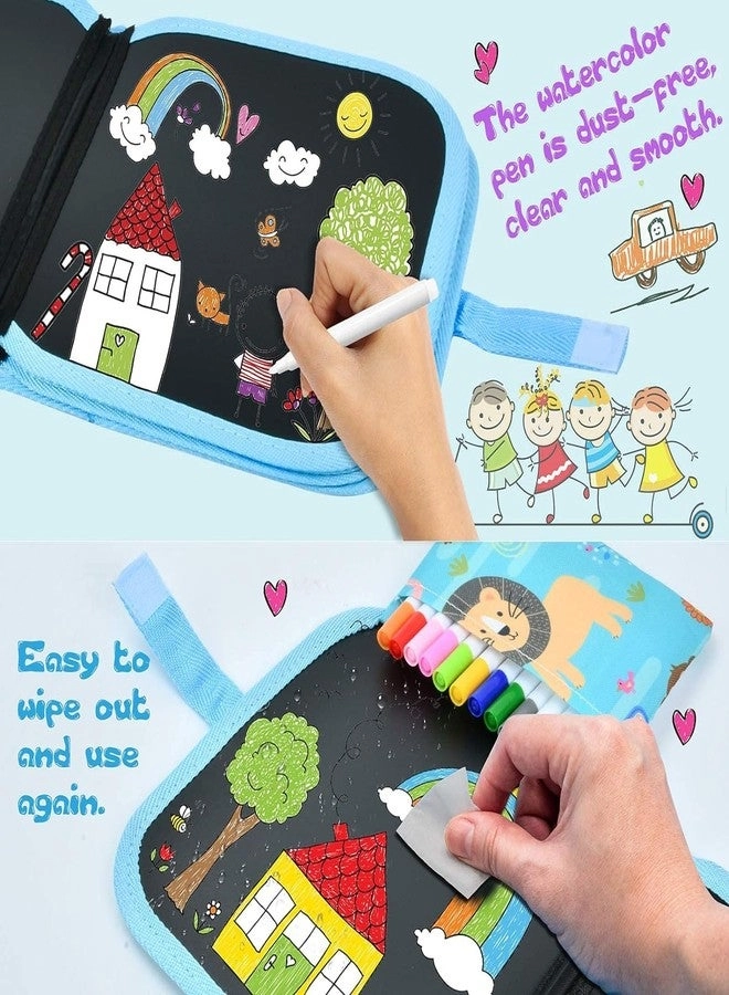 Doodle It & Erase - Kids Coloring Doodle Slate Board Book