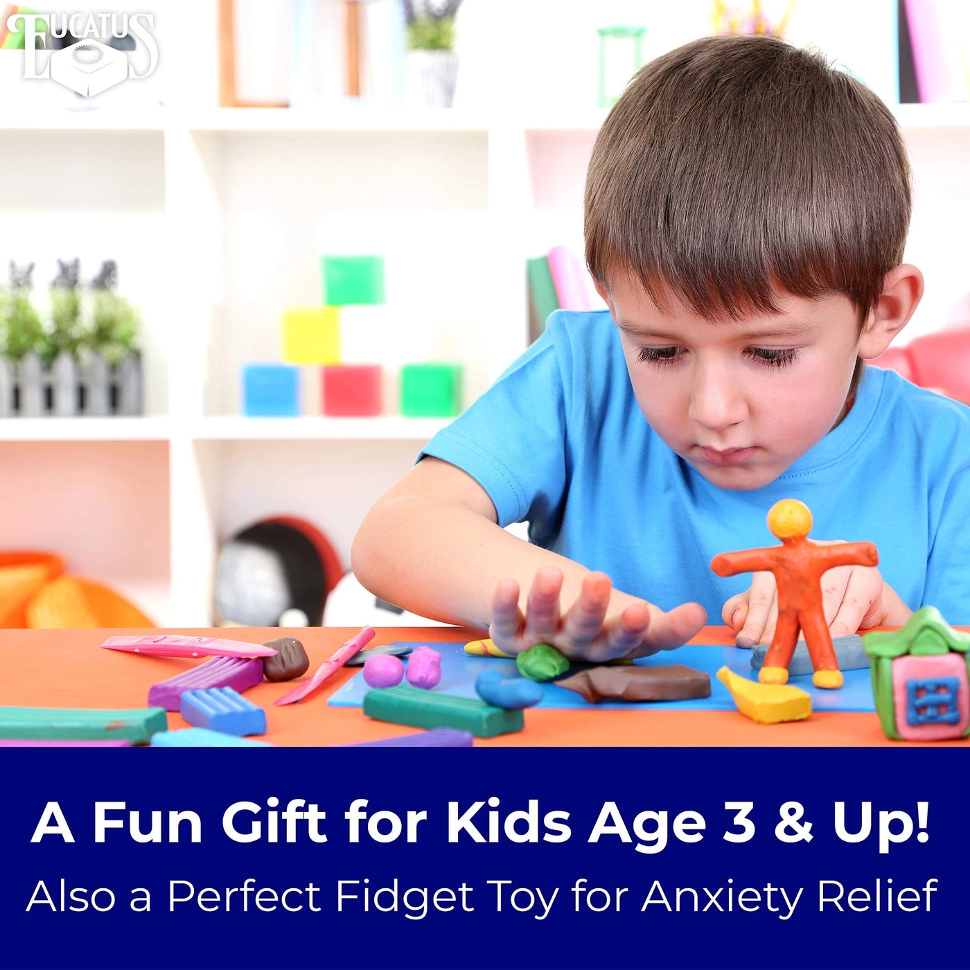 Modeling Clay - Extra Soft Endlessly Reusable Non Toxic 10 pcs.