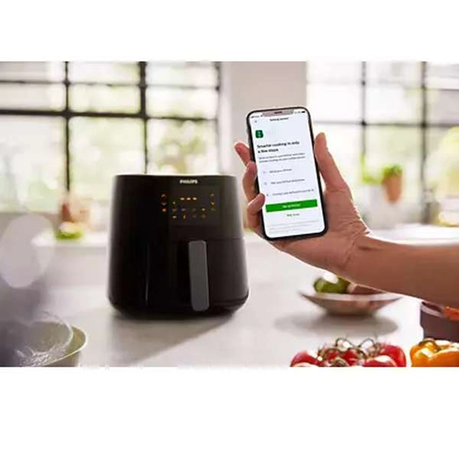 Essential Air fryer XL HD9280/91 - NutriU App compatibility Rapid Air Technology