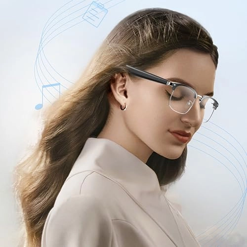 2025 Upgraded Smart Glasses - BT 5.4 Speaker Microphone