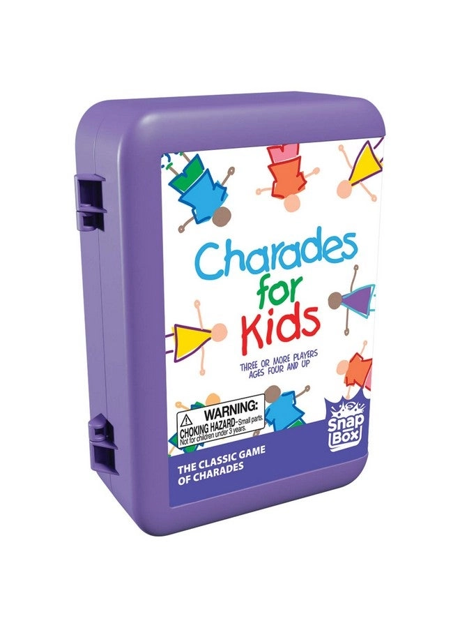 Charades for Kids Snap Box - English 4 years and up