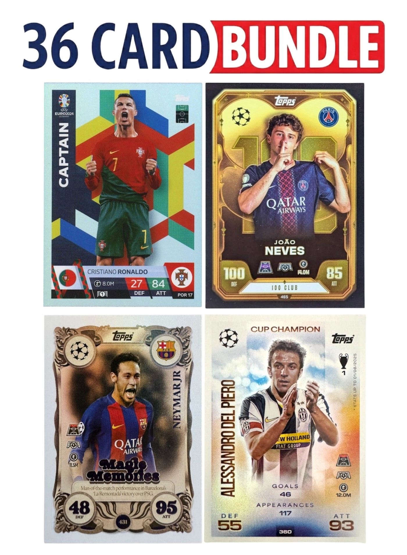 Match Attax 2025/26 Eco Pack - 3 (12-card) Packets