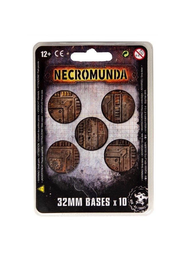 Games Workshop Warhammer Necromunda Bases - x 10 32MM