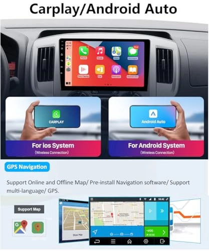 Android Car GPS Navigation + Rear View Camera - 9 inch 2+32GB FO-G7318A+7318