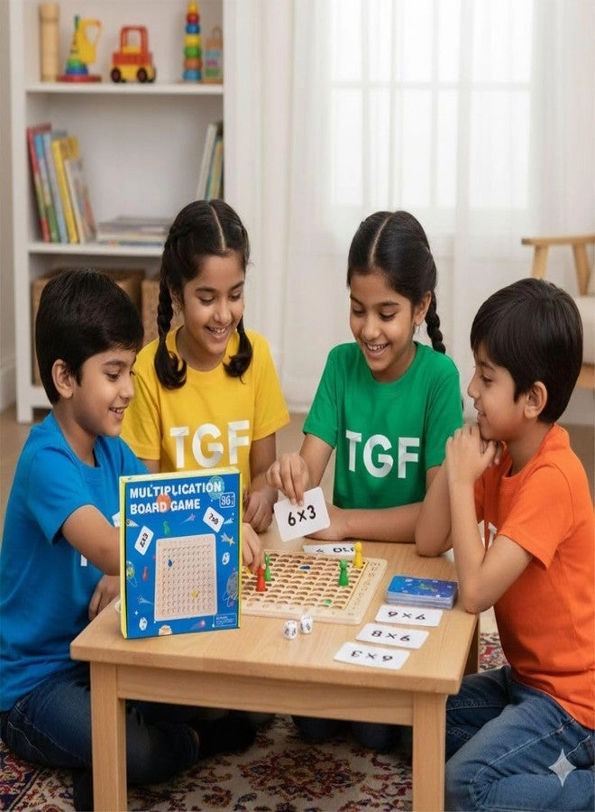 Multiplication Board Game - Ages 3-10