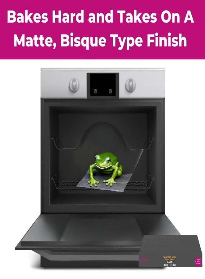 Polymer Clay - Hard Oven Bake for Canes and Sculpting Miniatures