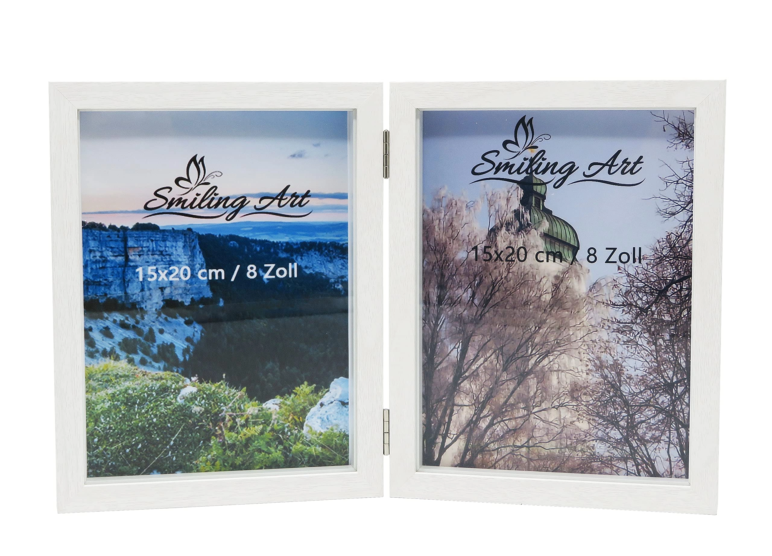 smiling art Wooden Folding Photo Frame - 15 x 20 cm 2
