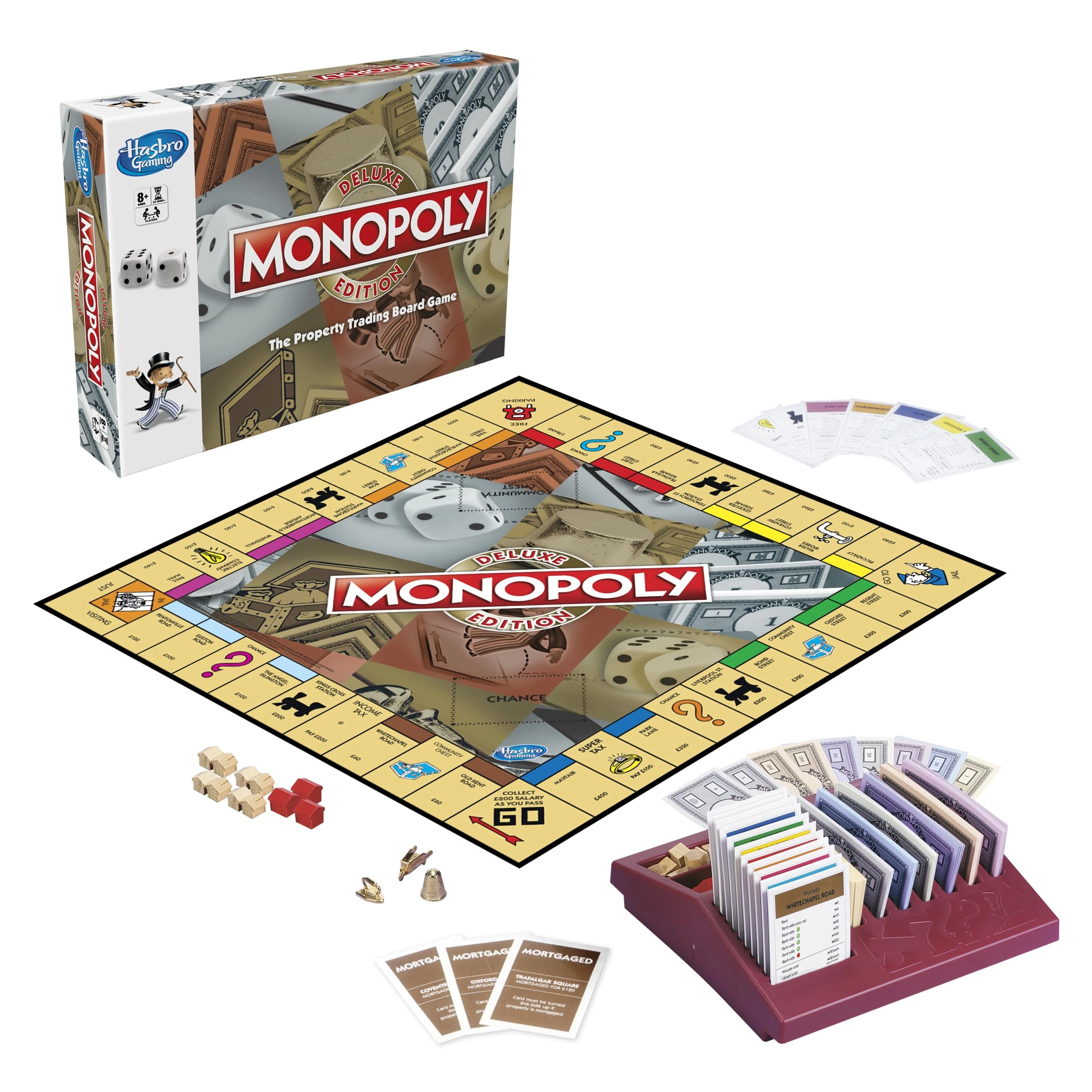 Hasbro Monopoly: Deluxe 50th Anniversary Edition