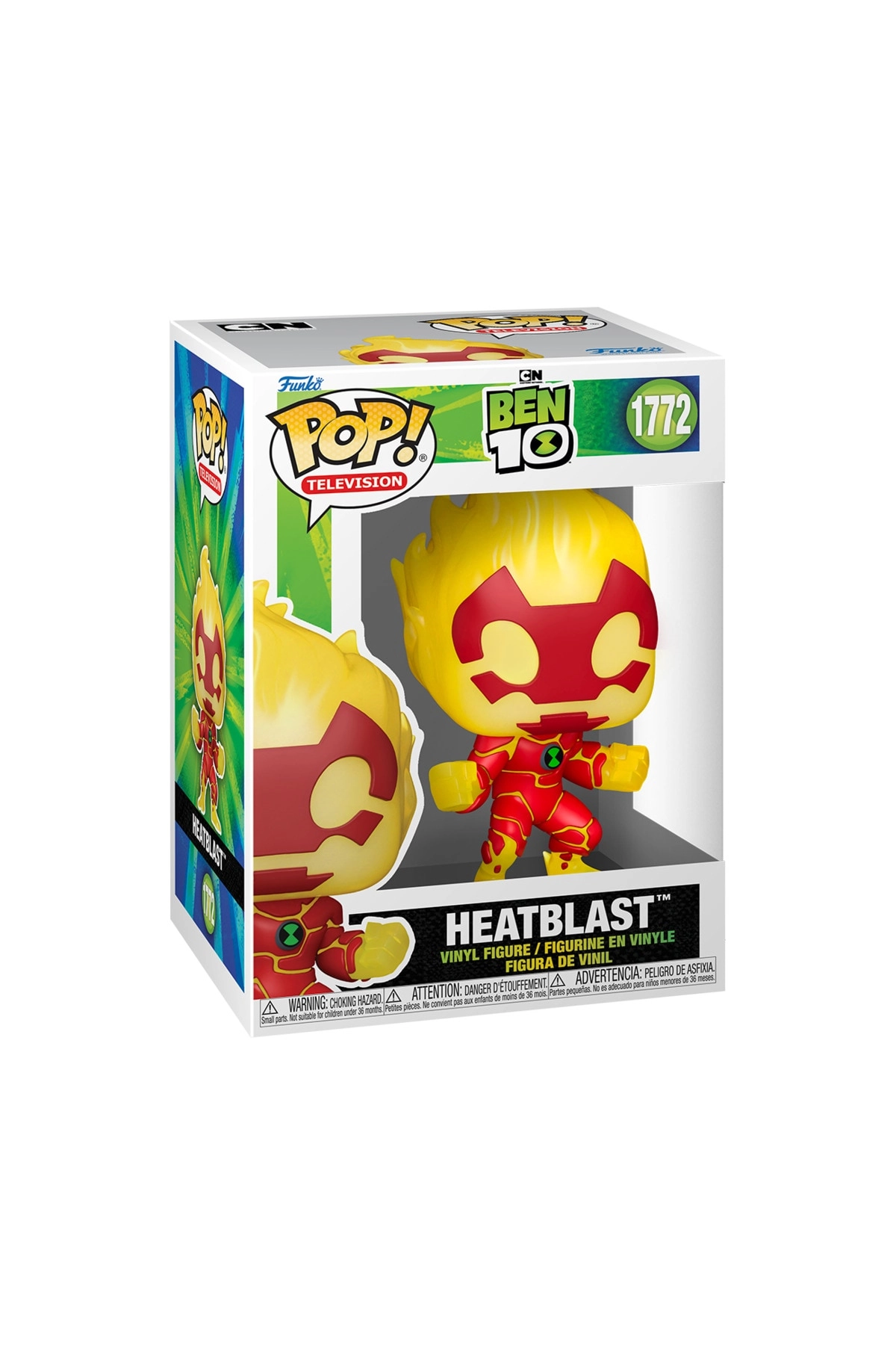 COLOR LAND CHILDRENS TOYS CENTER LLC Heatblast - Ben 10 (12.45 cm) (FU86295)