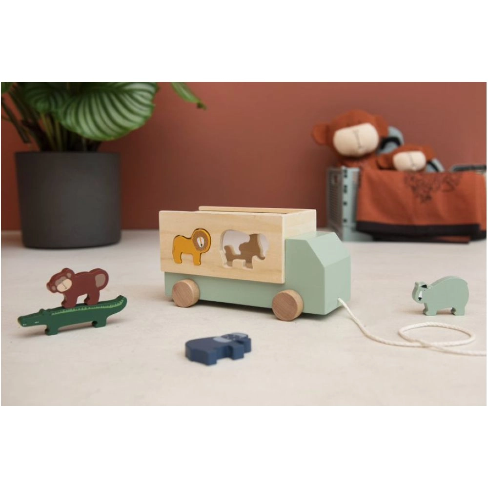 Wooden Animal Truck - Suitable for 18 months & above
