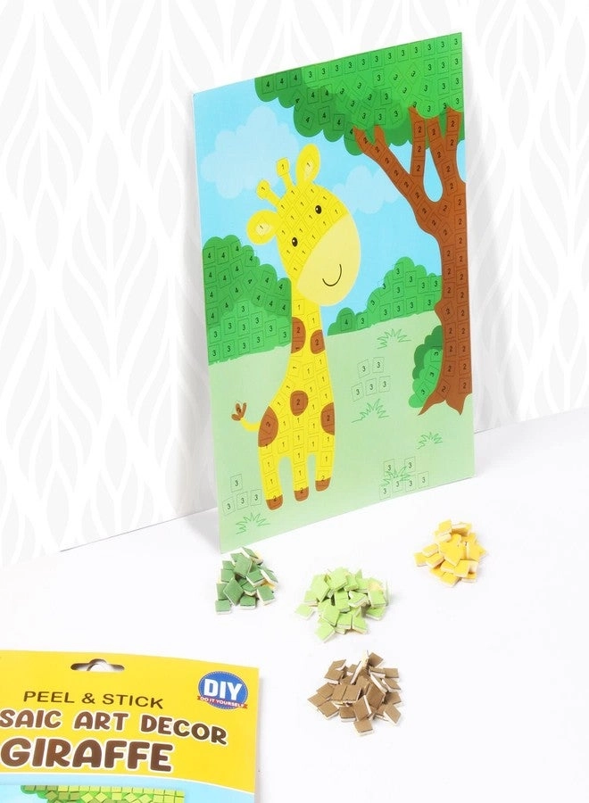 Mosaic Art Decor Peel & Stick - Giraffe