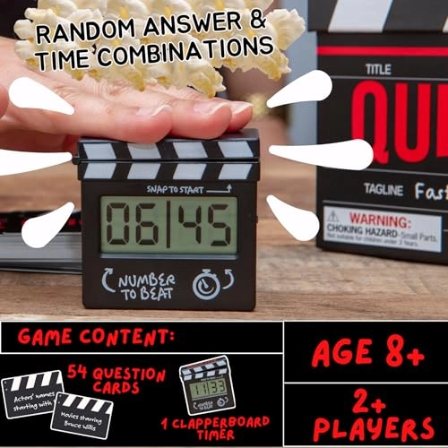 Quick Flix - English 54 trivia cards