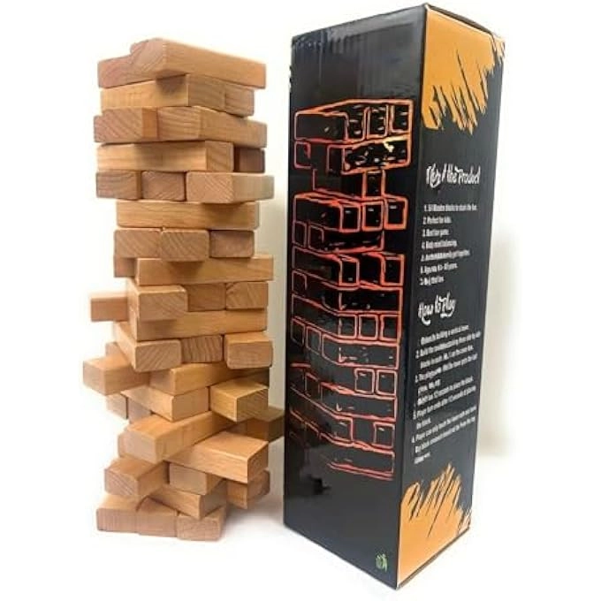 Wooden Stacking Tower