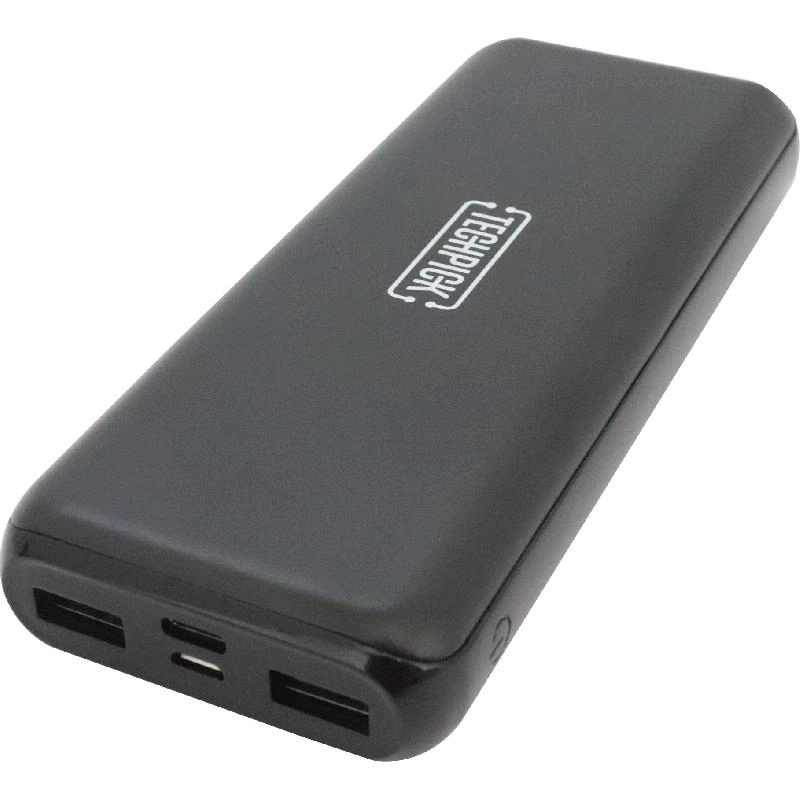 Power Bank - 20000 mAh Fast Battery Charging 3 USB (2X USB/1X USB-C)