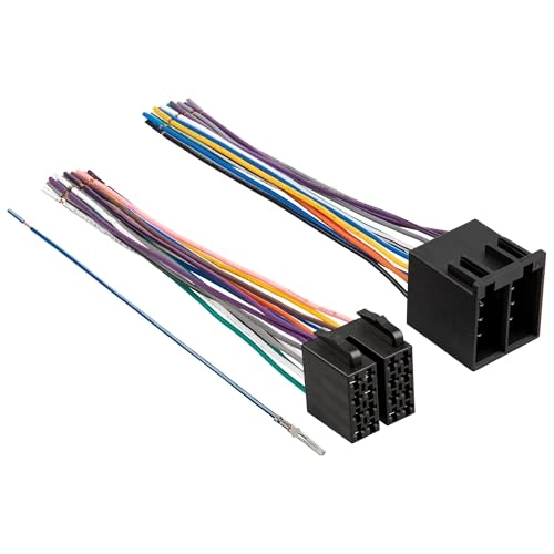 NuIth 16 Pin Male & Female Stereo Wire Harness Adapter