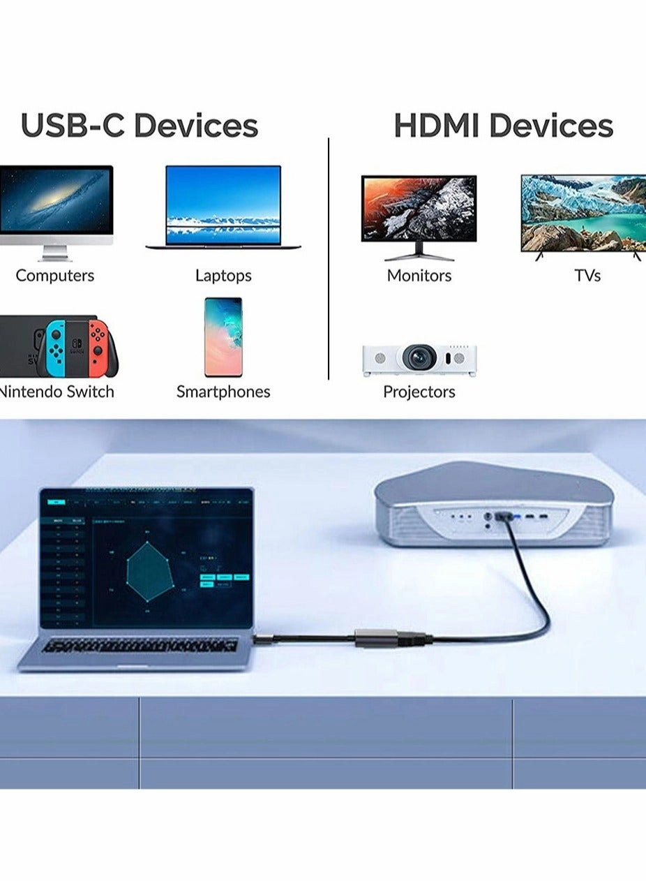 USB Type C to HDMI Adapter - 4K 60Hz
