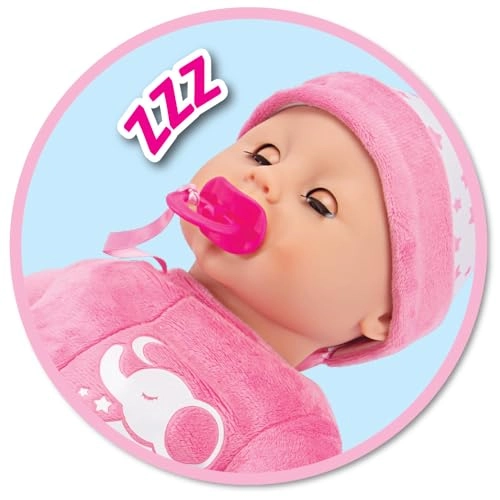 Laura Snooze Time Doll - 38 cm Soft Body Breathing Movements Ages 18 months+
