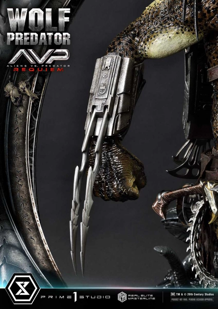 Requiem Wolf Predator - Aliens vs Predator - H:95cm