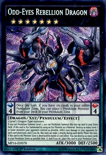 Anime Odd-Eyes Rebellion Dragon MP16-EN078
