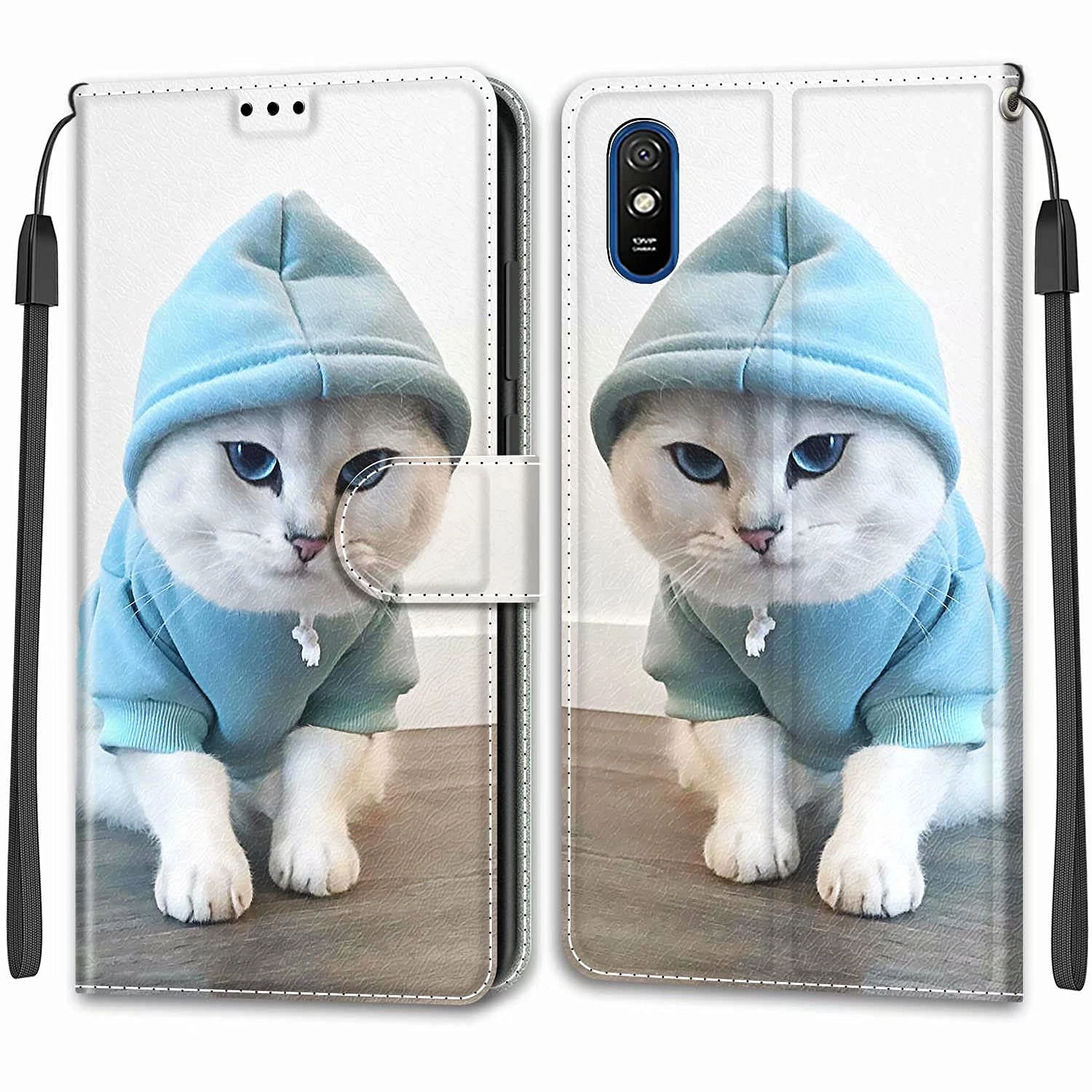 Nadoli Wallet Case for Xiaomi Redmi 9A