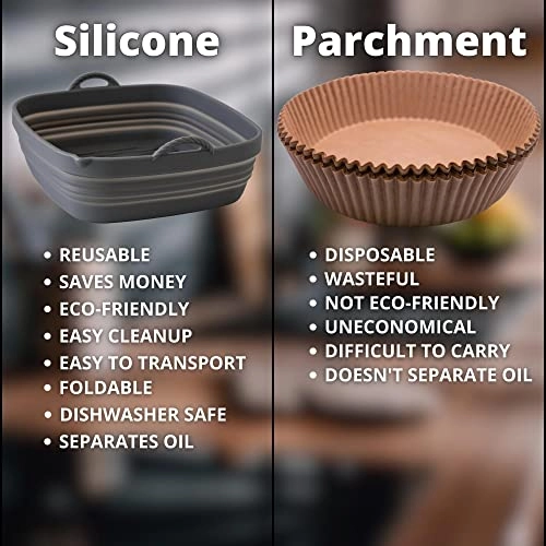 Silicone Air Fryer Liners - Silicone