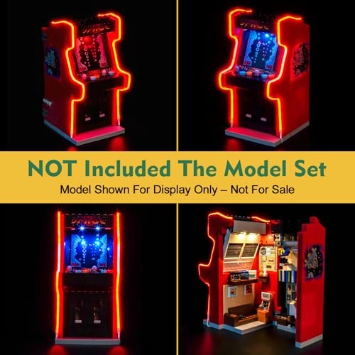 Light kit Compatible with LEGO 40805 Arcade Machine