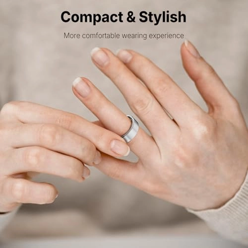 Smart Ring - 9# Gold Heart Rate Blood Oxygen