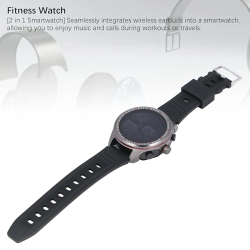 Bluetooth Earbuds Smart Watch - 2.01 inch Zinc Alloy