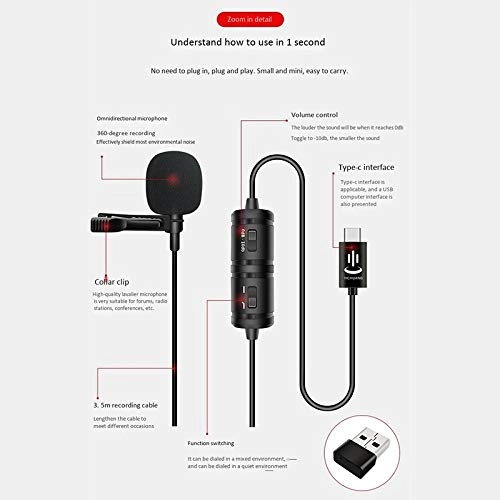 DEyKA7LqNonw9weYxw 3.5mm-Mini-Jack Microphone