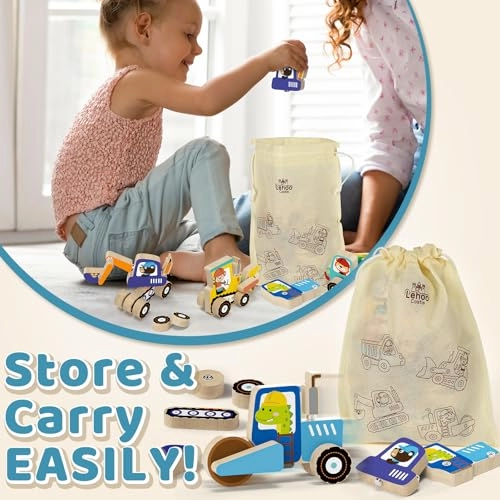 Construction Truck - Wooden Snap Together