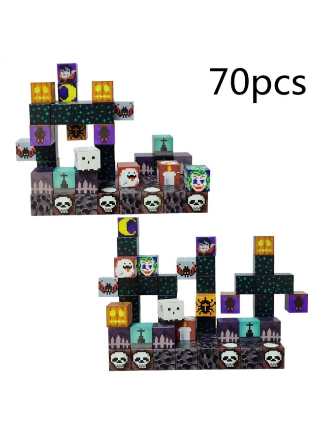 Magnetic Blocks - 70 pcs