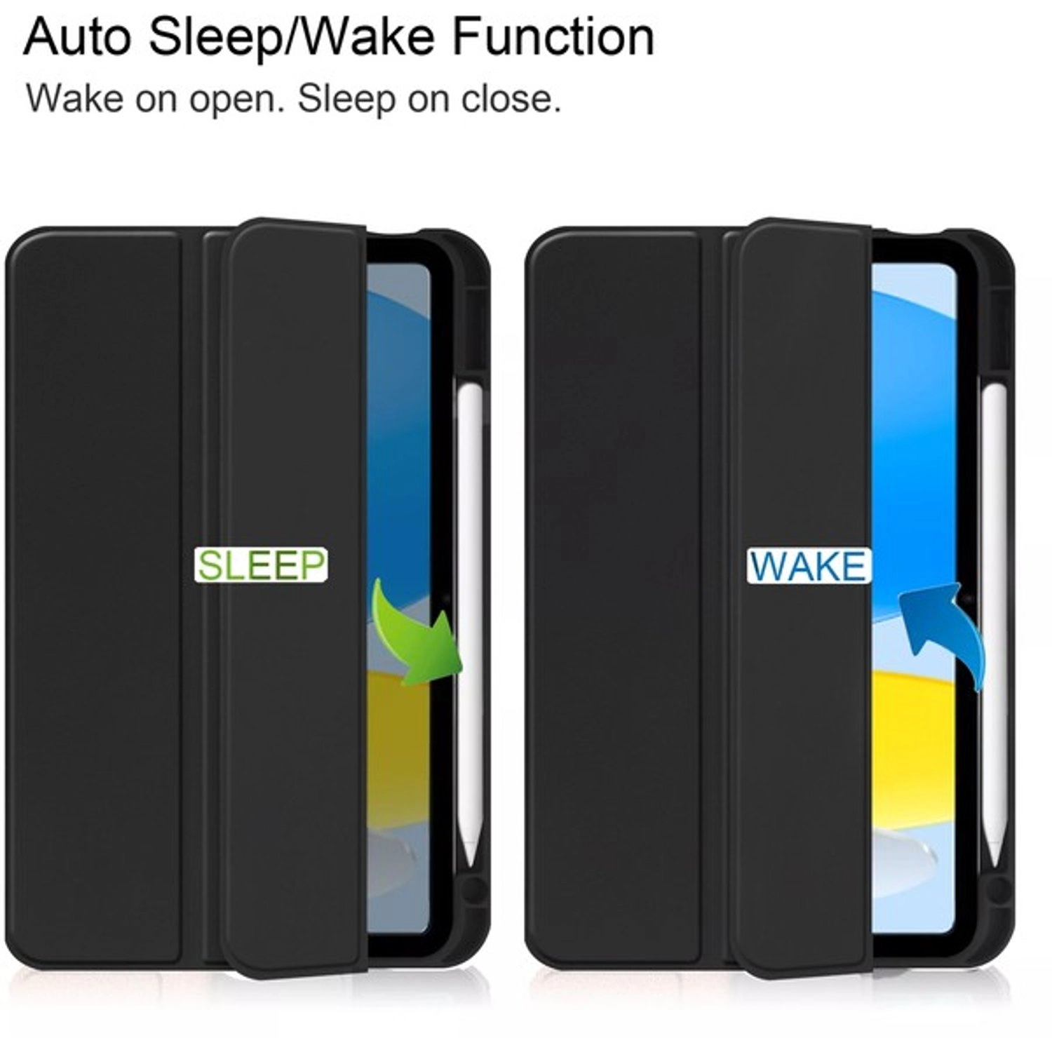 Magnetic Case for iPad 10.9-inch