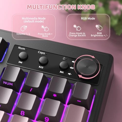 K100 - 2.4GHz Wireless Bluetooth USB-C